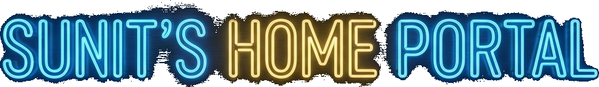Sunit's Home Portal